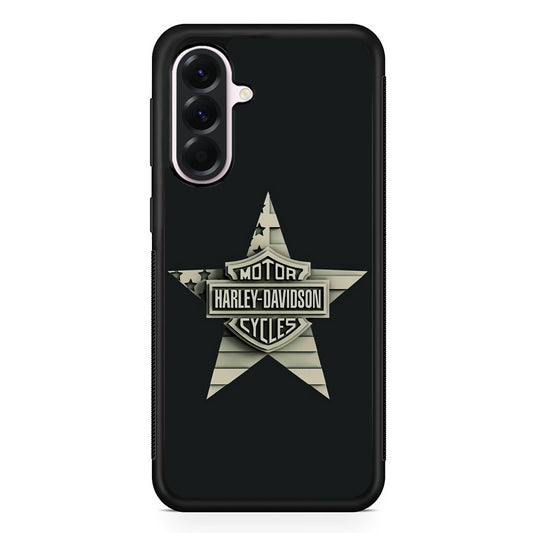 Harley Davidson Star Logo Samsung Galaxy A56 Case | Samsung Galaxy A56 Protective Rubber Case