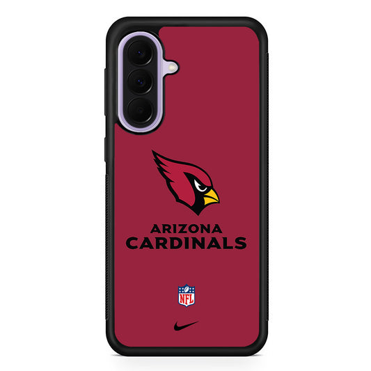NFL Arizona Cardinals Red Nike Samsung Galaxy A37 Case | Samsung Galaxy A37 Rubber Protective Case