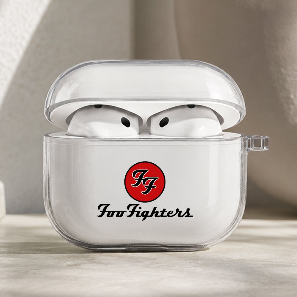 Foo Fighters Rock Band Protective Apple AirPods Pro 3 Clear Case | Shockproof Cover