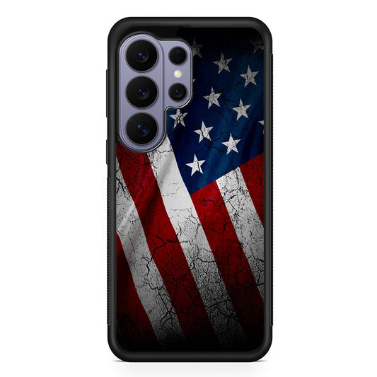 USA Flag 001 Samsung Galaxy S26 Ultra Case | Protective Rubber Cover