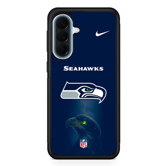 NFL Seattle Seahawks Navy Nike Samsung Galaxy A57 Case | Slim Samsung Galaxy A57 Protective Case