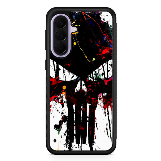 The Punisher Abstract Painting Samsung Galaxy A37 Case | Samsung Galaxy A37 Rubber Protective Case