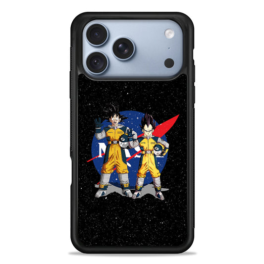 Nasa Goku and Vegeta iPhone 18 Pro Case - iPhone 18 Pro Silicone Case