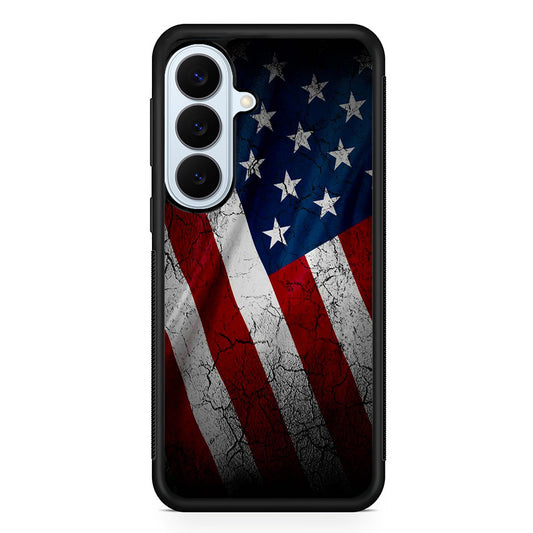 USA Flag 001 Samsung Galaxy S26 Plus Case | Slim Protective Rubber Cover