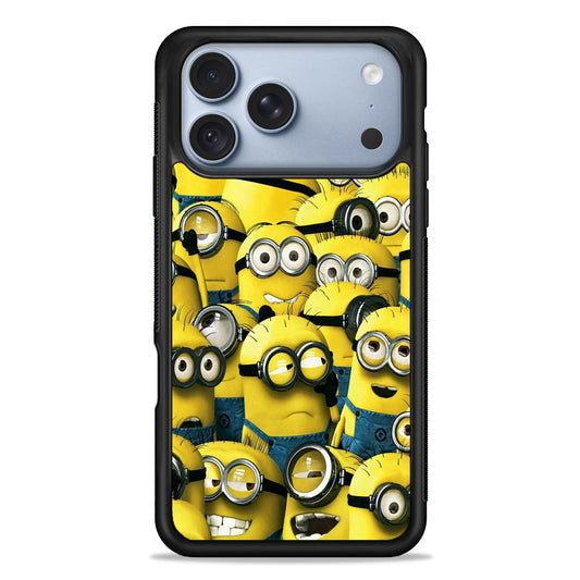 Lots of Minion iPhone 18 Pro Case - iPhone 18 Pro Silicone Case