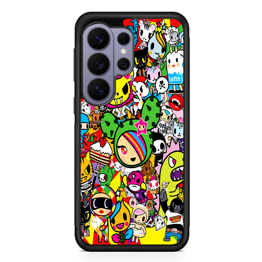 Tokidoki Cute Cartoon Samsung Galaxy S26 Ultra Case | Protective Rubber Cover
