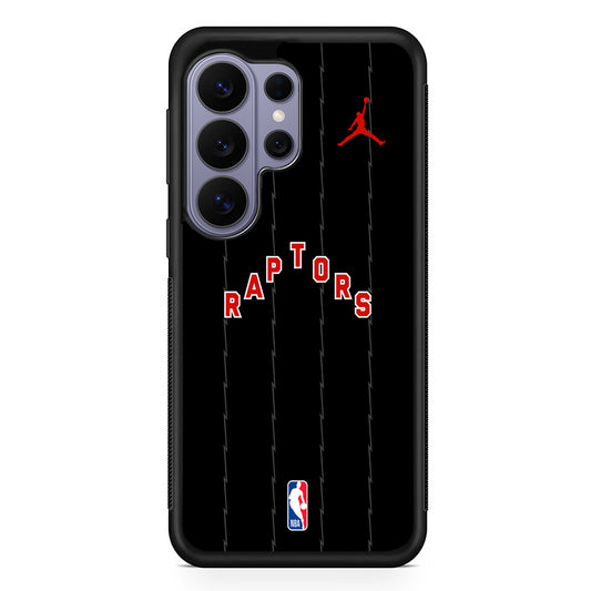 NBA Toronto Raptors Black Jordan Samsung Galaxy S26 Ultra Case | Slim Durable Protective Cover