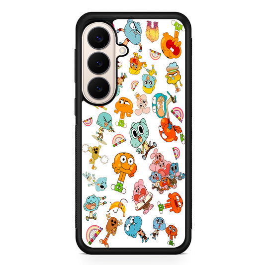 Gumball Doodle Samsung Galaxy S26 Case | Durable Protective Rubber Cover