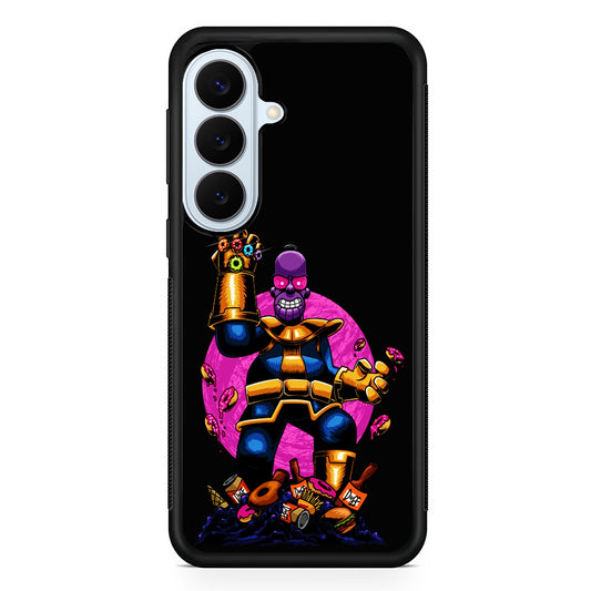 Simpson Homer Thanos Samsung Galaxy S26 Plus Case | Slim Protective Rubber Cover