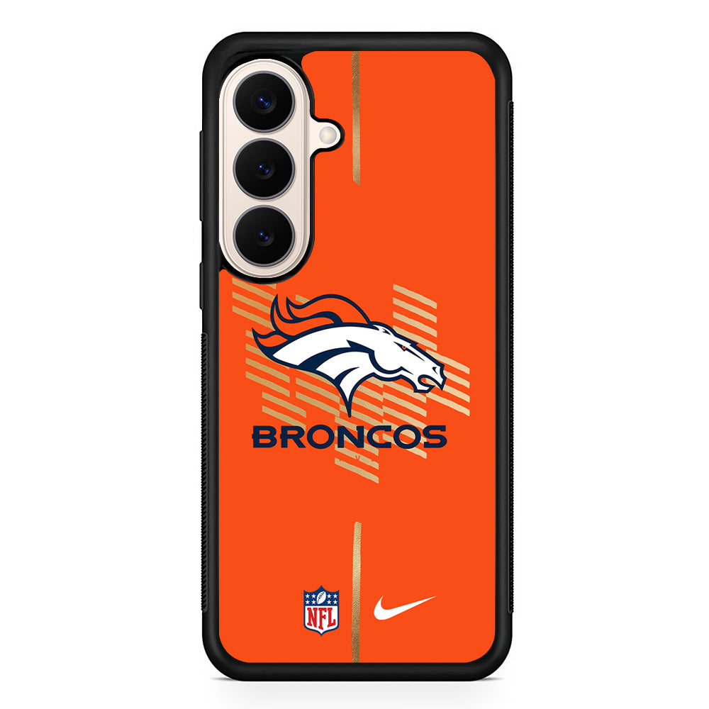 NFL Denver Broncos Nike Samsung Galaxy S26 Case – Slim Protective Phone Cover
