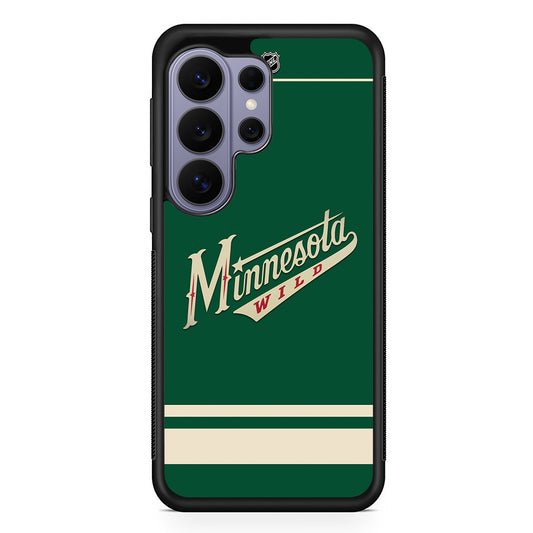 NHL Minnesota Wild Team Samsung Galaxy S26 Ultra Case | Protective Rubber Cover