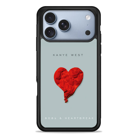 Kanye West 808s & Heartbreak iPhone 18 Pro Case - iPhone 18 Pro Silicone Case
