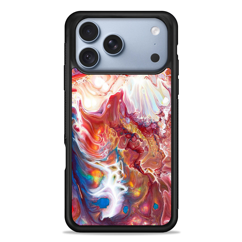 Marble Pattern 025 iPhone 18 Pro Case - iPhone 18 Pro Silicone Case