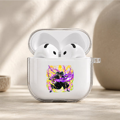 Zoro The Asura Reborn Protective Apple Airpods 4 Clear Case - Durable Clear Protection
