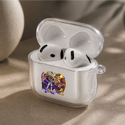 Yu-Gi-Oh Marik Gold Dragon Protective Apple Airpods 4 Clear Case - Durable Clear Protection