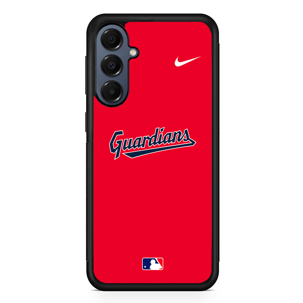 MLB Cleveland Guardians Red Nike Samsung Galaxy A16 Case | Slim Protective Cover for Samsung Galaxy A16
