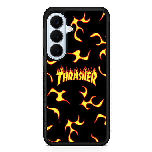 Thrasher Frame of Flame Samsung Galaxy S26 Plus Case | Lightweight Protective Phone Cover