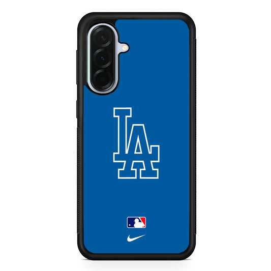 MLB Los Angeles Dodgers Blue Nike Samsung Galaxy A36 Case | Durable Samsung Galaxy A36 Protective Case