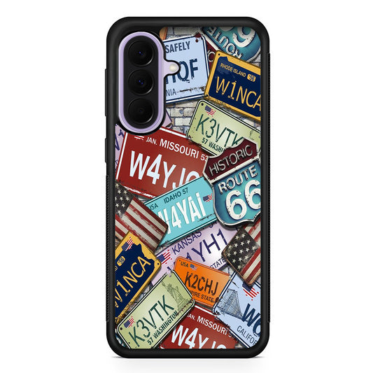 Street Signs USA Samsung Galaxy A37 Case | Samsung Galaxy A37 Rubber Protective Case