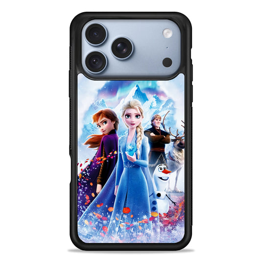 Frozen All Characters iPhone 18 Pro Case - iPhone 18 Pro Silicone Case