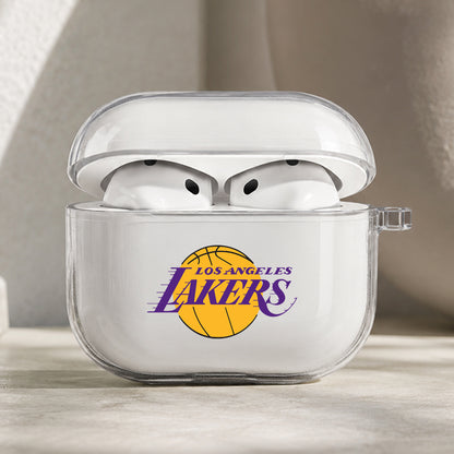NBA Los Angeles Lakers Symbol Protective Apple AirPods Pro 3 Clear Case | Shockproof Cover