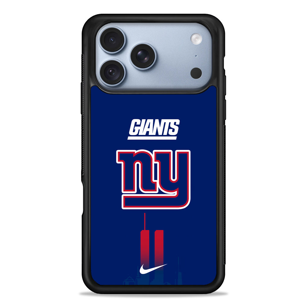NFL New York Giants Nike iPhone 18 Pro Case - iPhone 18 Pro Silicone Case