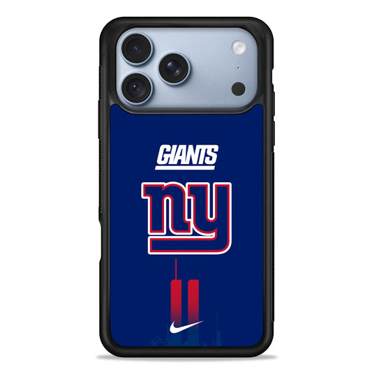 NFL New York Giants Nike iPhone 18 Pro Case - iPhone 18 Pro Silicone Case