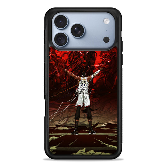 Lebron James Lion Art iPhone 18 Pro Case - iPhone 18 Pro Silicone Case