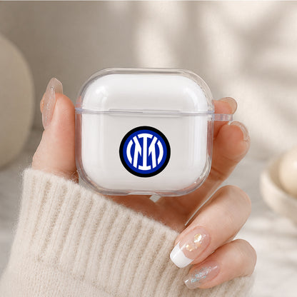 Internazionale Milano Football Logo Protective Apple Airpods 4 Clear Case - Durable Clear Protection