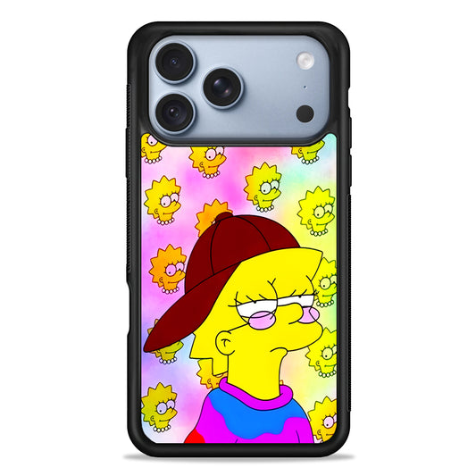 Lisa Simpson Hypebeast iPhone 18 Pro Case - iPhone 18 Pro Silicone Case