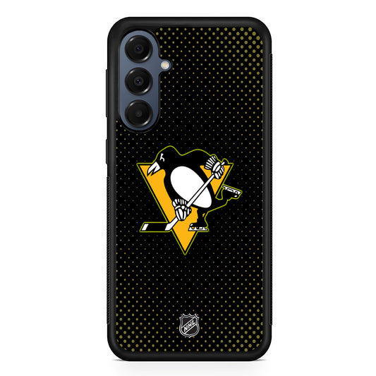 NHL Pittsburgh Penguins Dots Pattern Samsung Galaxy A16 Case | Slim Protective Cover for Samsung Galaxy A16