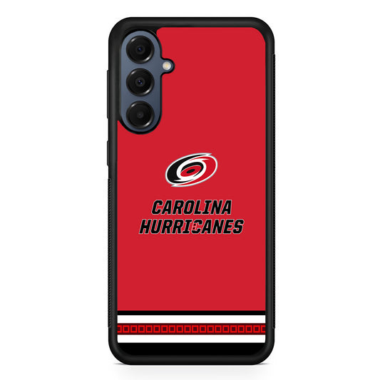NHL Carolina Hurricanes Red Samsung Galaxy A16 Case | Slim Protective Cover for Samsung Galaxy A16