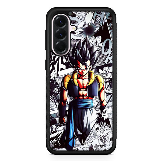 Gogeta Comic Collage Samsung Galaxy A56 Case | Samsung Galaxy A56 Protective Rubber Case