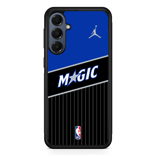 NBA Orlando Magic Black Jordan Samsung Galaxy A16 Case | Slim Protective Cover for Samsung Galaxy A16