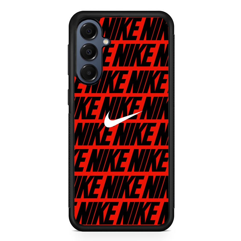 Nike in Red Samsung Galaxy A16 Case | Slim Protective Cover for Samsung Galaxy A16