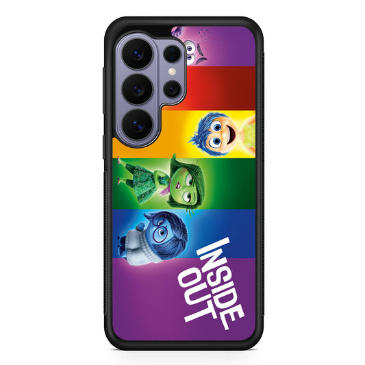 Inside Out Character Samsung Galaxy S26 Ultra Case | Protective Rubber Cover