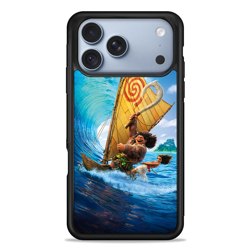 Moana Sailing on The Sea iPhone 18 Pro Case - iPhone 18 Pro Silicone Case