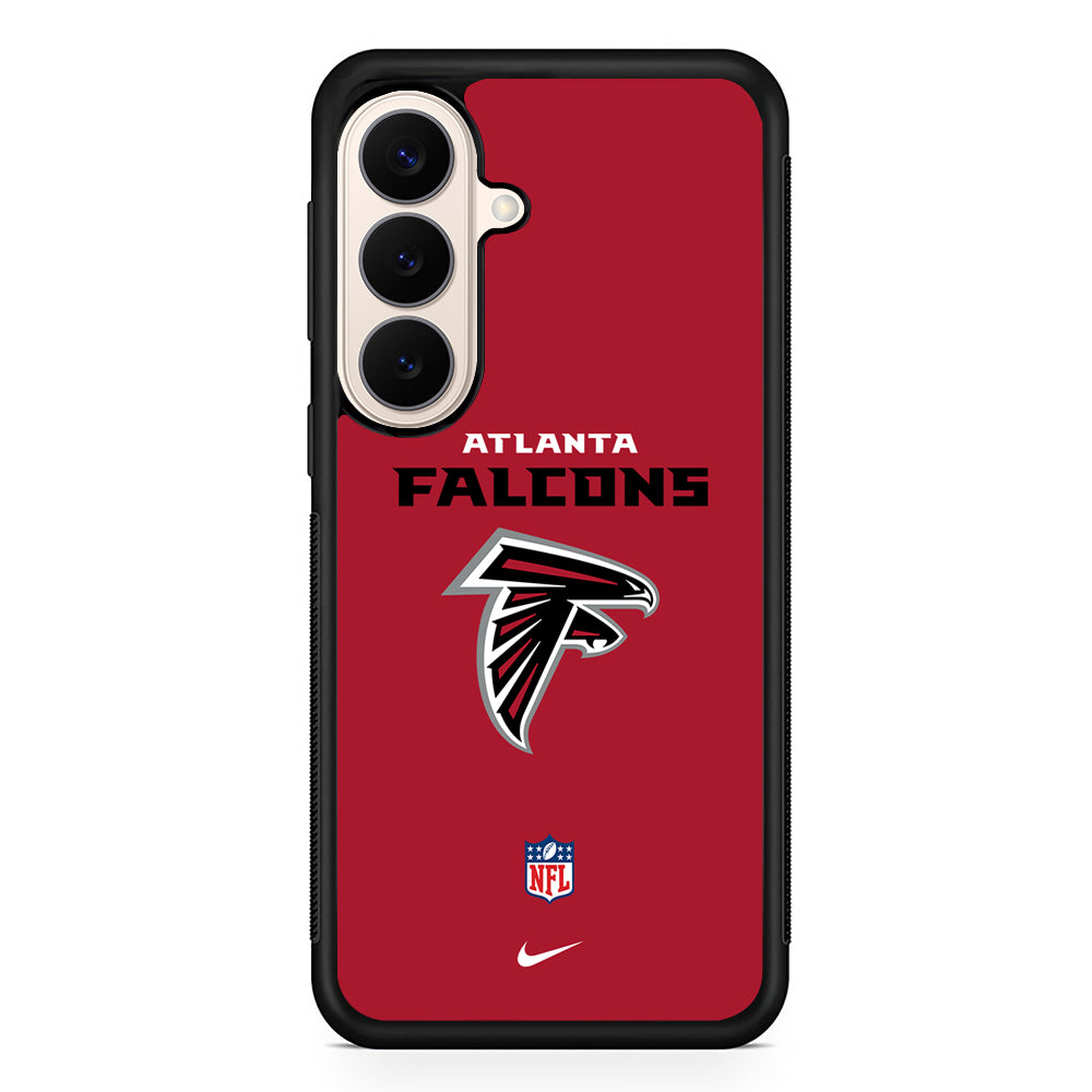 NFL Atlanta Falcons Red Nike Samsung Galaxy S26 Case – Slim Protective Phone Cover
