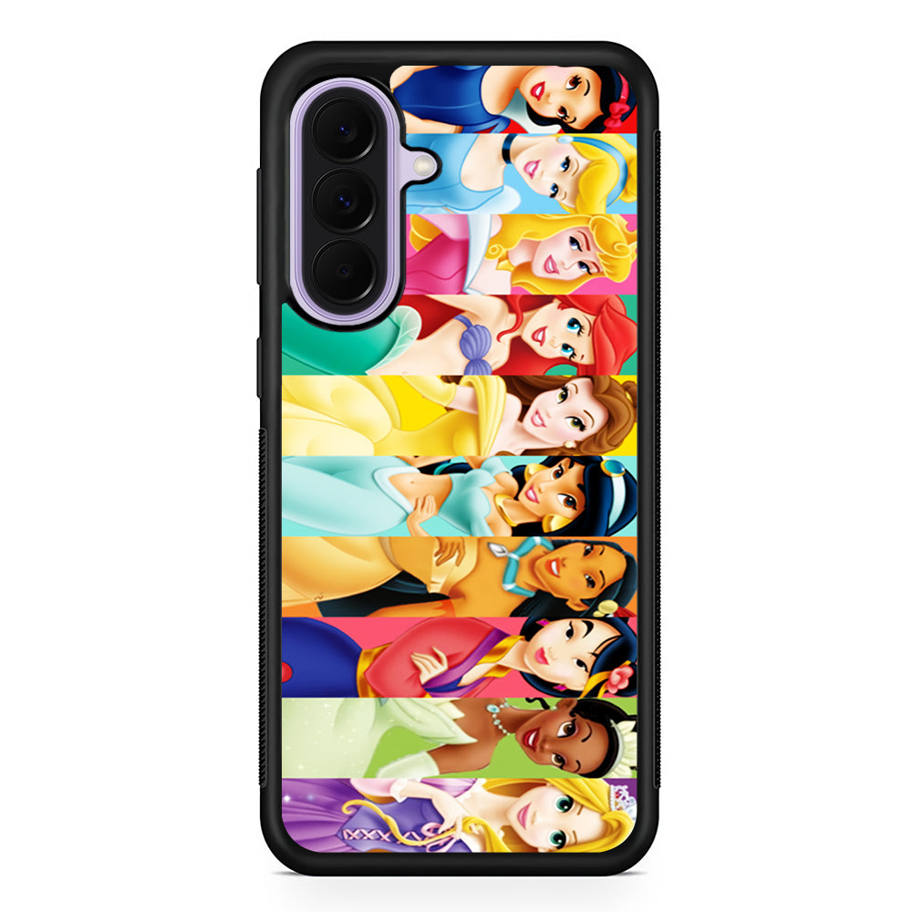 Disney Princess Character Samsung Galaxy A37 Case | Samsung Galaxy A37 Rubber Protective Case