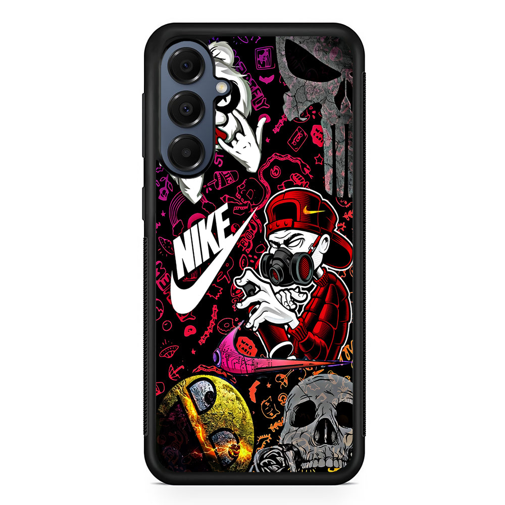 Nike Graffiti Sticker Art Samsung Galaxy A16 Case | Slim Protective Cover for Samsung Galaxy A16
