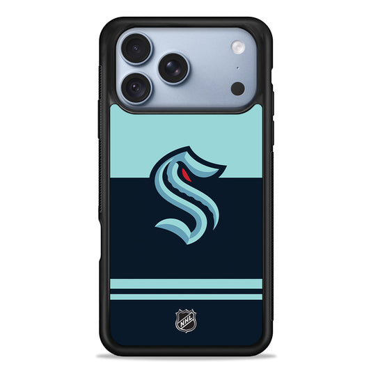 NHL Seattle Kraken Team iPhone 18 Pro Case - iPhone 18 Pro Silicone Case