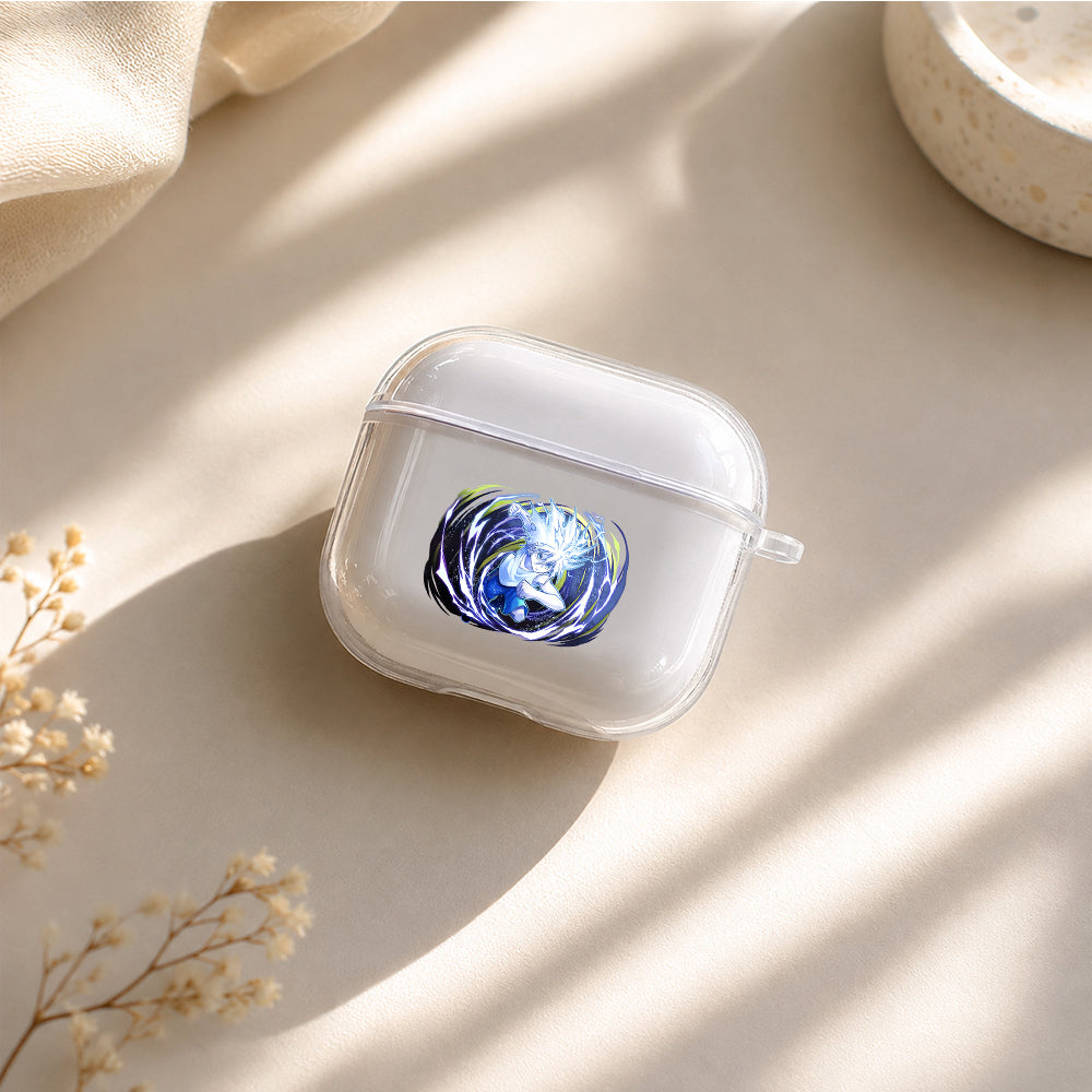Hunter x Hunter Killua Evolution Protective Apple Airpods 4 Clear Case - Durable Clear Protection