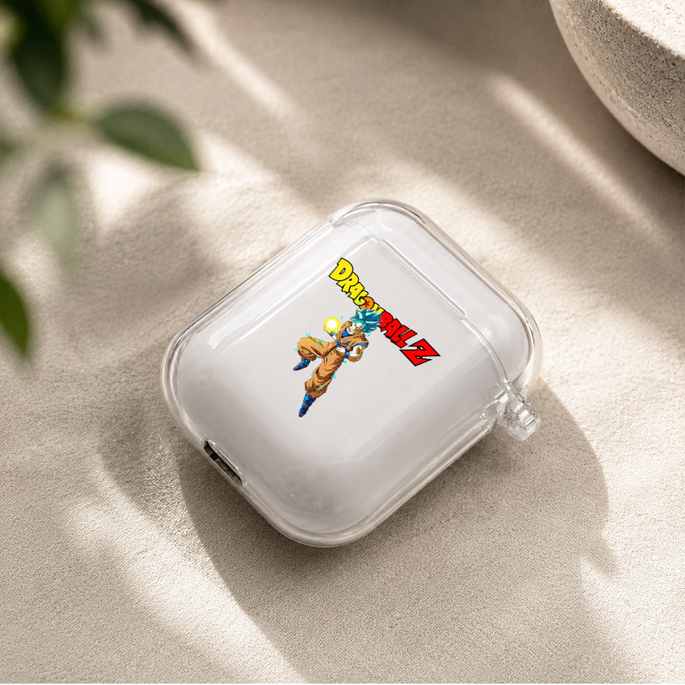 Dragon Ball Z Vegito Protective Clear Case Cover For Apple Airpods | Soft Silicone AirPods 1 / 2 Case | Protective Cover