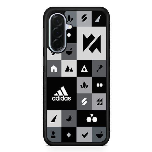 Adidas All Day Icon Design Samsung Galaxy A36 Case | Durable Samsung Galaxy A36 Protective Case