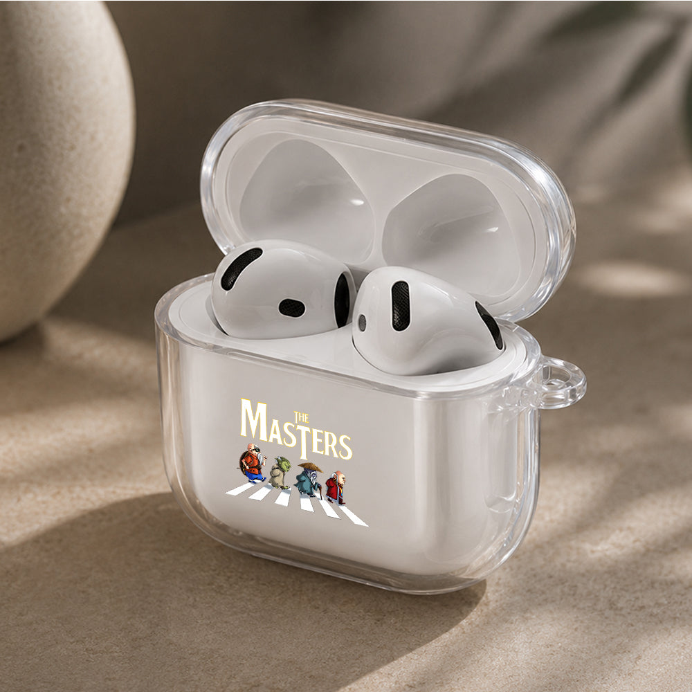 The Masters Abbey Road Protective Apple Airpods 4 Clear Case - Durable Clear Protection