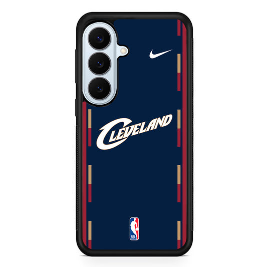 NBA Cleveland Cavaliers Navy Nike Samsung Galaxy S26 Plus Case | Lightweight Protective Phone Cover