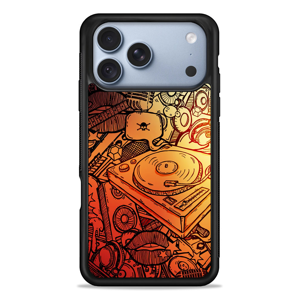 Music Graffiti Art iPhone 18 Pro Case - iPhone 18 Pro Silicone Case