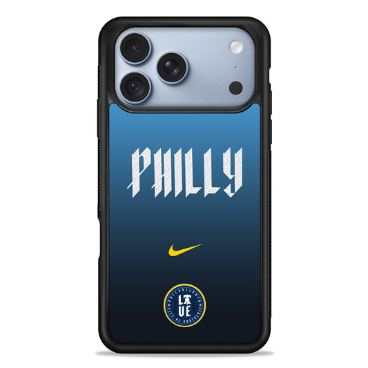 MLB Philadelphia Phillies Gradient Nike iPhone 18 Pro Case - iPhone 18 Pro Silicone Case