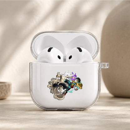 My Hero Academia Fated Rivals Protective Apple Airpods 4 Clear Case - Durable Clear Protection