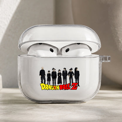 Dragon Ball Z Mafia Style Protective Apple AirPods Pro 3 Clear Case | Shockproof Cover